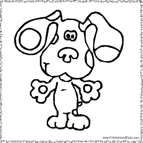 magenta from blues clues coloring pages - photo #9